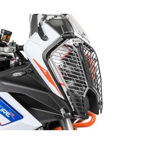 01-373-5095-0 Scheinwerferschutz mit Schnellverschluss fuer KTM 1290 Super Adventure S/R ab 2021 *OFFROAD USE ONLY*