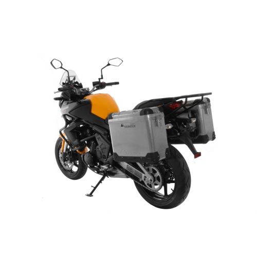 01-408-5750-0 ZEGA Pro Koffersystem 31/31 Liter mit Stahltraeger schwarz fuer Kawasaki Versys 650 (2010-2014)