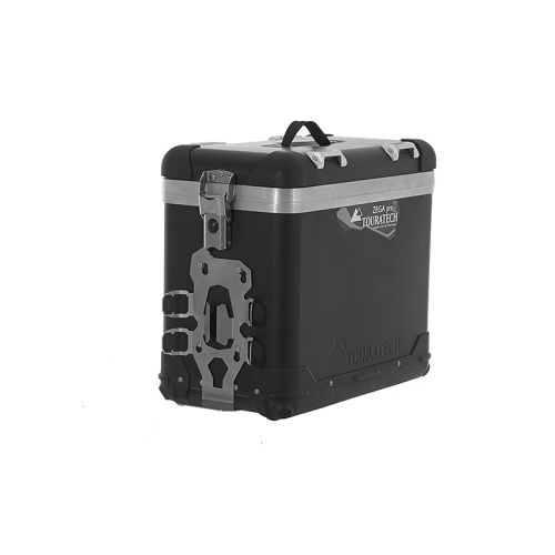01-050-3217-0 ZEGA Pro2 Zubehoerhalterset Flaschenhalter zweifach mit 2x Touratech Aluminium Trinkflasche 0,6 Liter