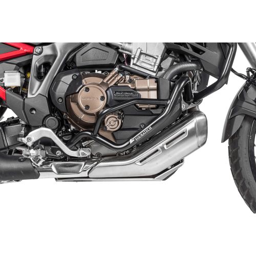 01-403-5167-0 Werkzeugbox mit Motorsturzbuegel DCT - komplett - Edelstahl, schwarz fuer Honda CRF1100L Africa Twin / CRF1100L Adventure Sports