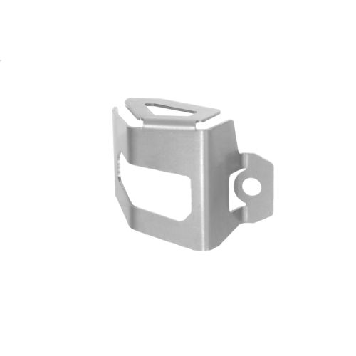01-048-5031-0 Schutz Bremsfluessigkeitsbehaelter hinten, fuer BMW F900GSA, F850GS/ Adventure, F800GS (-2012)/(2024-), F750GS, F650GS(Twin), Edelstahl