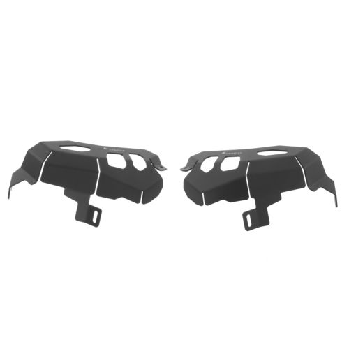 01-045-5131-0 Zylinderschutz / Ventildeckelschutz Alu schwarz, fuer BMW R1200GS ab 2013/ BMW R1200RT ab 2014/ BMW R1200R ab 2015/ BMW R1200RS
