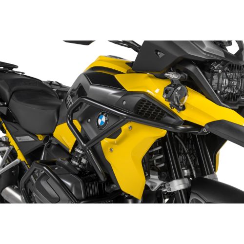 01-037-5163-0 Verkleidungssturzbuegel Edelstahl, schwarz fuer BMW R1250GS/ R1200GS (2017-)