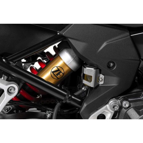 01-048-5031-0 Schutz Bremsfluessigkeitsbehaelter hinten, fuer BMW F900GSA, F850GS/ Adventure, F800GS (-2012)/(2024-), F750GS, F650GS(Twin), Edelstahl