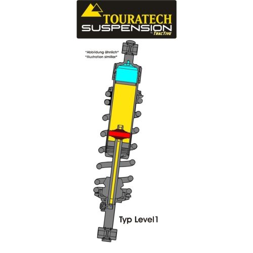 01-044-5862-0 Touratech Suspension Federbein *hinten* fuer BMW R1200GS ADV (2006-2013) Typ *Level1*