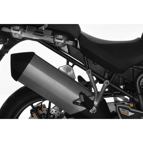 01-420-5252-0 Abdeckkappe Endschalldaempferbefestigung schwarz eloxiert, fuer Triumph Tiger 800/ 800XC/ 800XCx/ Explorer/ 1200