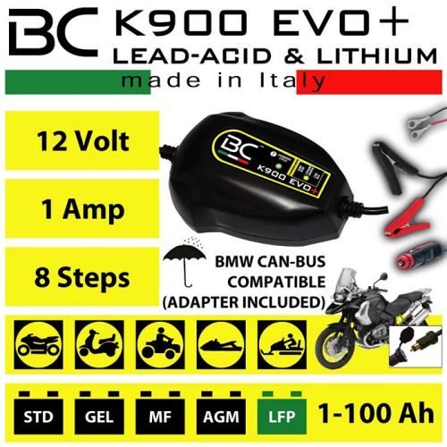 01-130-0018-0 Ladegeraet BC K900 EVO+ fuer Blei-Saeure- und Lithiumbatterien Batterieladegeraet/Erhaltungsgeraet