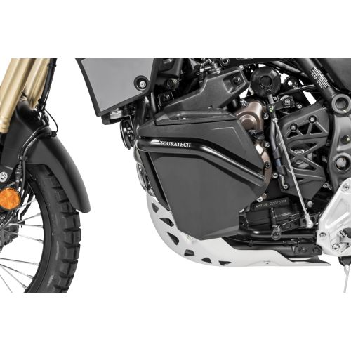 01-632-5167-0 Werkzeugbox mit Motorsturzbuegel - komplett - Edelstahl, schwarz fuer Yamaha Tenere 700