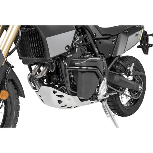 01-632-5167-0 Werkzeugbox mit Motorsturzbuegel - komplett - Edelstahl, schwarz fuer Yamaha Tenere 700