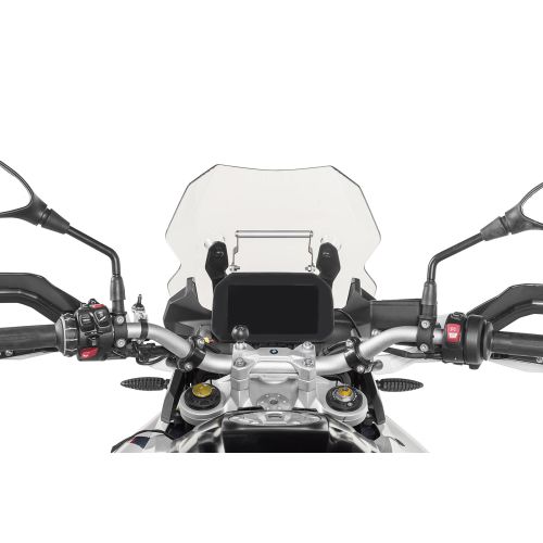 01-082-5414-0 GPS-Anbauadapter ueber Instrumente V2.0, hoehenverstellbar fuer BMW F900GS Adventure, F850GS/ Adventure, F800GS(2024-), F750GS