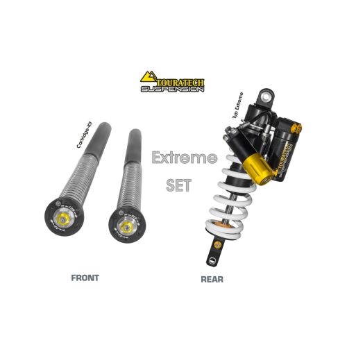 01-632-5878-0 Touratech Suspension WTE Extreme - SET mit Cartridge fuer Yamaha Tenere 700 (2019-2024)