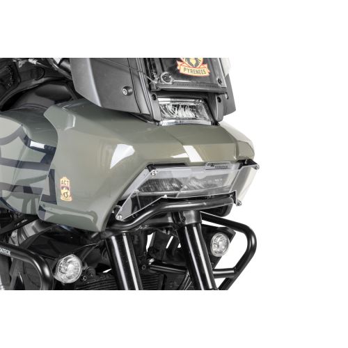 01-440-5090-0 Scheinwerferschutz Makrolon, mit Schnellverschluss fuer Harley-Davidson RA1250 Pan America *OFFROAD USE ONLY*