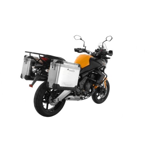 01-408-5750-0 ZEGA Pro Koffersystem 31/31 Liter mit Stahltraeger schwarz fuer Kawasaki Versys 650 (2010-2014)