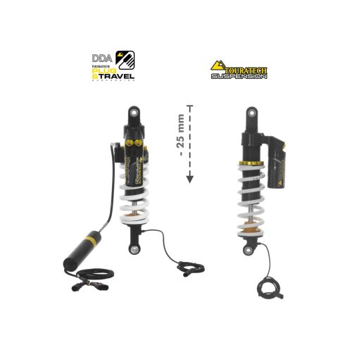 01-045-5889-0 Touratech Suspension FAHRWERKSET Plug & Travel Tieferlegung -25mm fuer BMW R1200GS Adventure 2014 - 2016