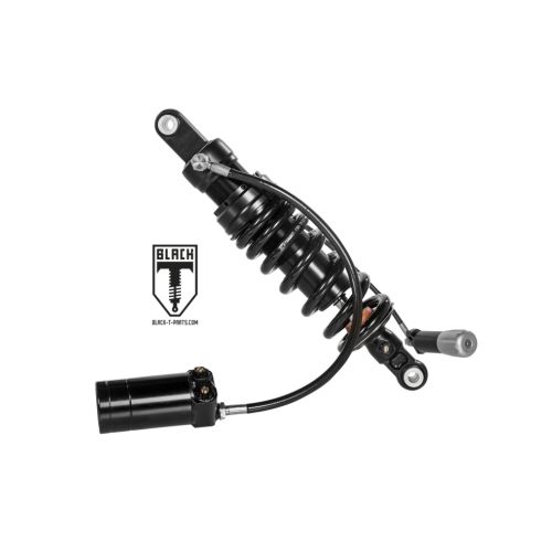 01-660-5826-0 BLACK-T Federbein Stage4 fuer Harley Davidson FLFB Fatboy / FLFBS Fatboy 114 / FLSB Sportglide (2018-2021)