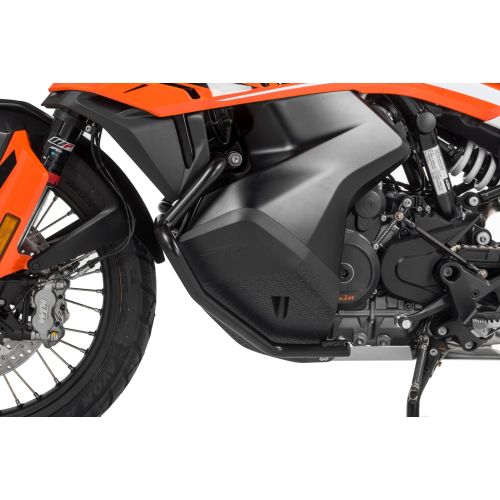 01-372-5156-0 Tankschutzbuegel Edelstahl, schwarz fuer KTM 890 Adventure/ 890 Adventure R/ 790 Adventure/ 790 Adventure R (-2022)