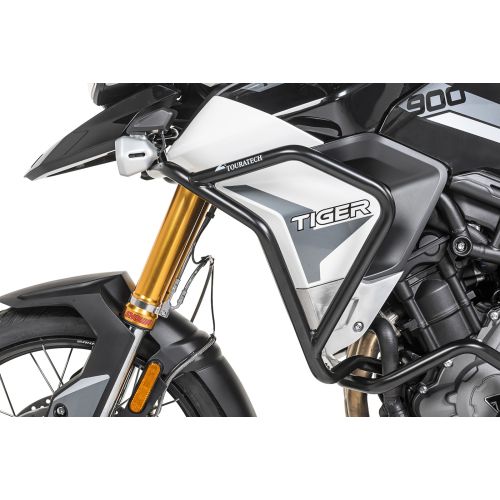 01-421-5161-0 Verkleidungssturzbuegel schwarz fuer Triumph Tiger 900 (-2023)