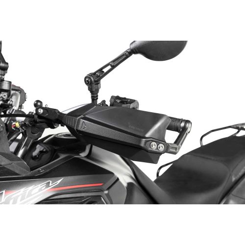 01-403-5661-0 Handprotektoren DEFENSA Expedition, schwarz, fuer Honda CRF1100L Africa Twin / CRF1100L Adventure Sports