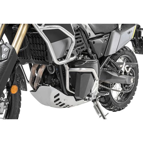 01-632-5166-0 Werkzeugbox mit Motorsturzbuegel - Nachruestsatz - linke Seite, Edelstahl fuer Yamaha Tenere 700