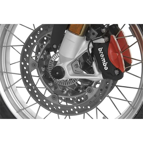 01-045-5507-0 Sturzpad Vorderachse (Set) fuer BMW R1250GS (-2021)/ R1250GS Adventure (-2021)/ R1200GS (LC) / R1200GS Adventure (LC)/ R1250RT/ R1200RT (LC)