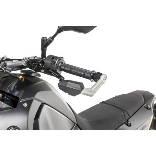 01-632-5655-0 Handprotektoren DEFENSA Leverguard, silber, Yamaha Tenere 700 / World Raid