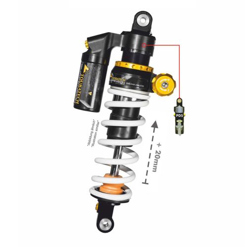 01-371-5876-0 Touratech Suspension +20mm Federbein fuer KTM 1290 Super Adventure R (2021-) Typ Extreme
