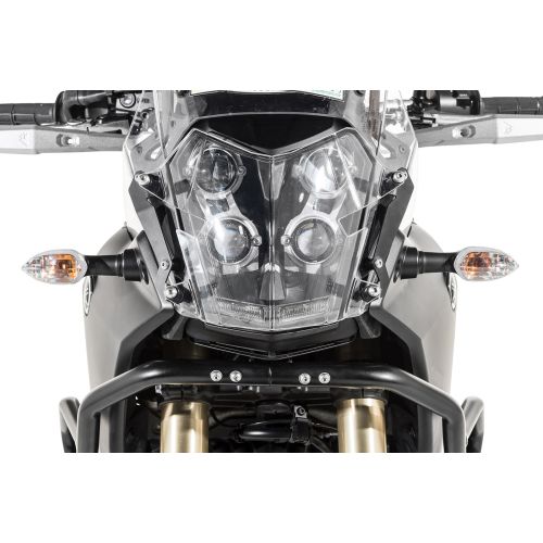 01-632-5090-0 Scheinwerferschutz Makrolon mit Schnellverschluss fuer Yamaha Tenere 700 (-2024) *OFFROAD USE ONLY*