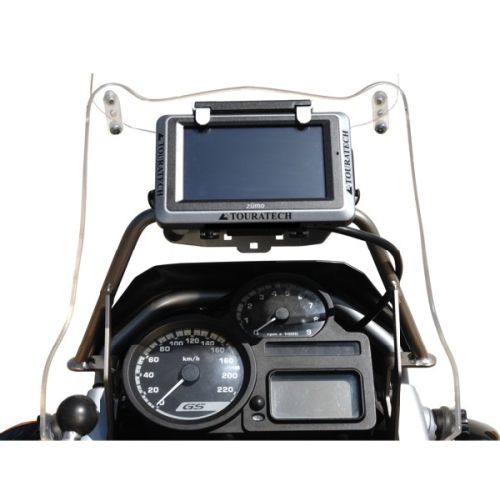 01-040-0667-0 GPS-Anbauadapter Rohrbuegel ueber Instrumente, BMW R1200GS Anbauadapter / GPS-Halter / Navi-Halter Navigationsgeraetehalter