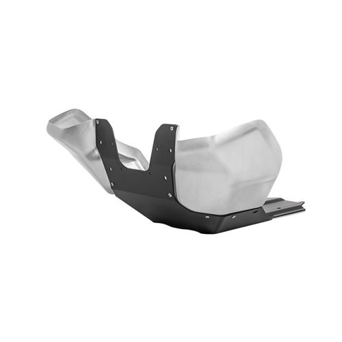 01-372-5138-0 Motorschutz RALLYE Evo, Alu schwarz/ Alu Natur fuer KTM 790 Adventure/ 790 Adventure R