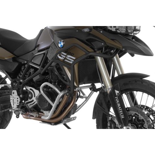 01-048-5160-0 Sturzbuegelerweiterung fuer BMW F700GS/BMW F800GS ab 2013, Edelstahl in schwarz