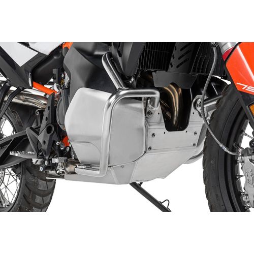 01-372-5140-0 Motorschutz RALLYE Evo, Edelstahl/ Alu Natur fuer KTM 790 Adventure/ 790 Adventure R