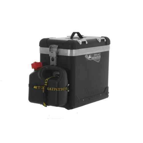 01-050-3213-0 ZEGA Pro2 Zubehoerhalterset, Kanisterhalter inkl. Benzinkanister Touratech 3 Liter