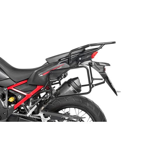 01-403-6560-0 Koffertraeger Edelstahl schwarz fuer Honda CRF1100L Africa Twin -2021
