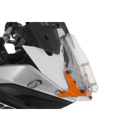 01-371-5091-0 Scheinwerferschutz Makrolon mit Schnellverschluss, orange, fuer KTM 1050, 1090, 1190 Adventure/ R, 1290 Super Adventure *OFFROAD USE ONLY*