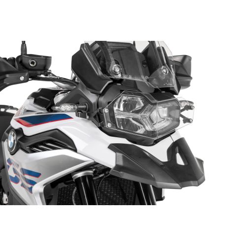01-082-5090-0 Scheinwerferschutz Makrolon mit Schnellverschluss fuer BMW F850GS / F800GS (2024-)/ F750GS *OFFROAD USE ONLY*
