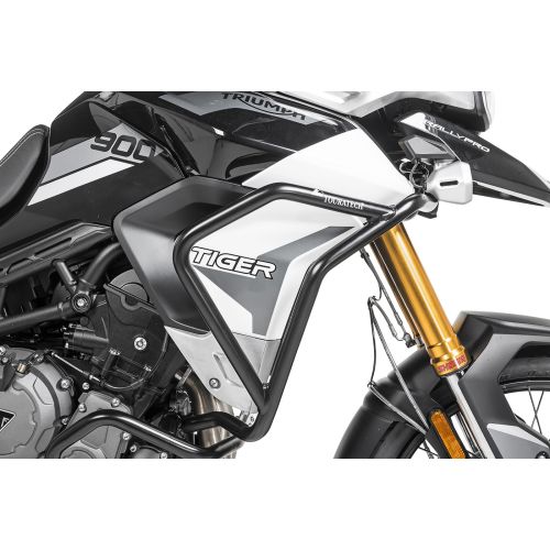 01-421-5161-0 Verkleidungssturzbuegel schwarz fuer Triumph Tiger 900 (-2023)