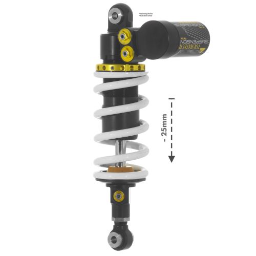 01-372-5905-0 Touratech Suspension Tieferlegung -25mm CFMOTO 800MT (2025-) Typ Extreme	