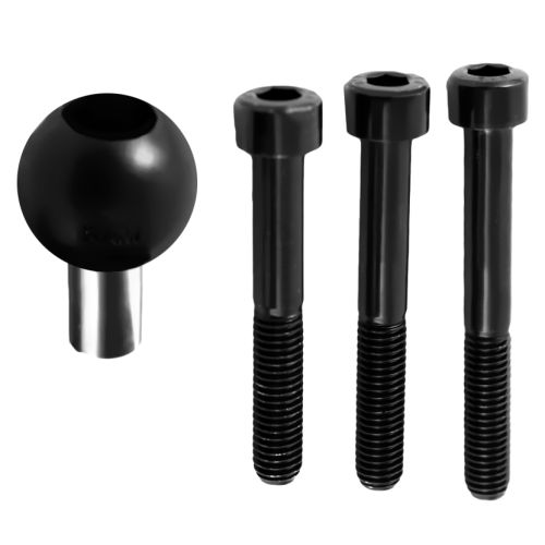 01-068-0022-0 RAM Mount Anschraubkugel fuer *Lenkerklemmung* incl. 3 x Schraube