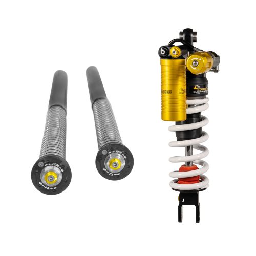 01-632-5864-0 Touratech Suspension Set fuer Yamaha Tenere 700 (2019-2024), Extreme2 Federbein + Cartridge Extreme