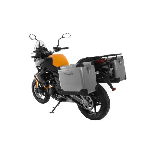01-408-5770-0 ZEGA Pro Koffersystem 45/45 Liter mit Stahltraeger schwarz fuer Kawasaki Versys 650 (2010-2014)
