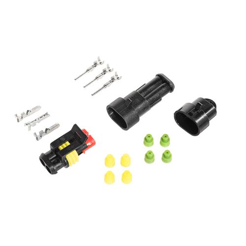 01-015-0090-0 Steckverbindung Superseal 2pol - Set inklusive Blindstopfen