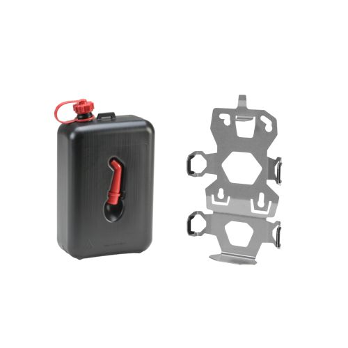 01-050-3427-0 ZEGA Evo Zubehoerhalterset Kanisterhalter mit oelkanister Touratech 2 Liter