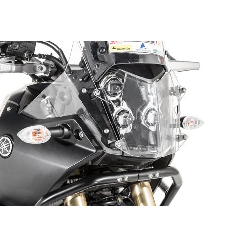 01-632-5092-0 Scheinwerferschutz Makrolon  mit Schnellverschluss  fuer Yamaha Tenere 700 (2025-)  *OFFROAD USE ONLY*