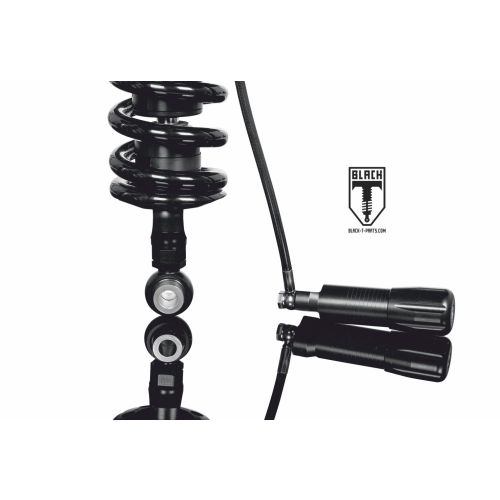 01-660-5825-0 BLACK-T Federbein Stage3 fuer Harley Davidson FLFB Fatboy / FLFBS Fatboy 114 / FLSB Sportglide (2018-2021) 