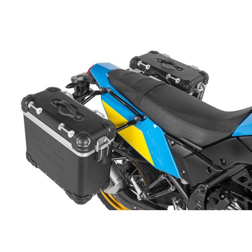 01-632-5553-0 Soziushaltegriffe / Bergegriffe schwarz fuer Yamaha Tenere 700 / World Raid