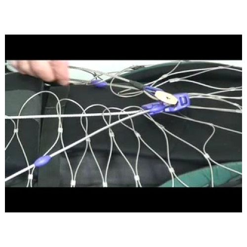 01-055-0195-0 Pacsafe 35 StahlNetz fuer Reisegepaeck fuer 25-35 Liter