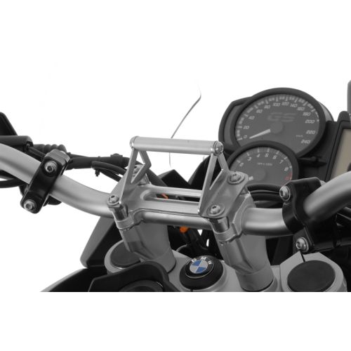 01-048-0210-0 GPS Anbauadapter BMW F650GS(Twin)/F700GS/F800GS/F800GS Adventure auf Lenkerklemmung Anbauadapter / GPS-Halter / Navi-Halter Navigationsgeraetehalter