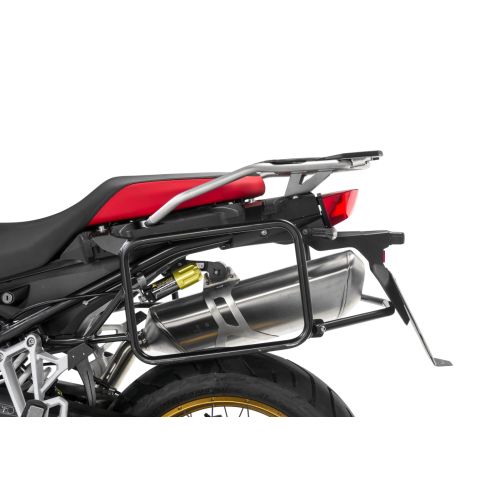 01-082-5560-0 Koffertraeger Edelstahl, schwarz fuer BMW F900GS Adventure, F850GS/ Adventure, F800GS(2024-), F750GS