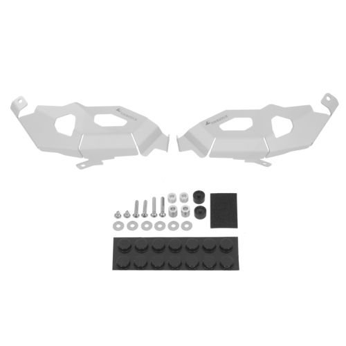 01-045-5132-0 Zylinderschutz / Ventildeckelschutz zur Kombi mit original BMW MotorschutzbuegelBMW R1200GS (LC) 2013-2016 / BMW R1200GS Adventure (LC), silber