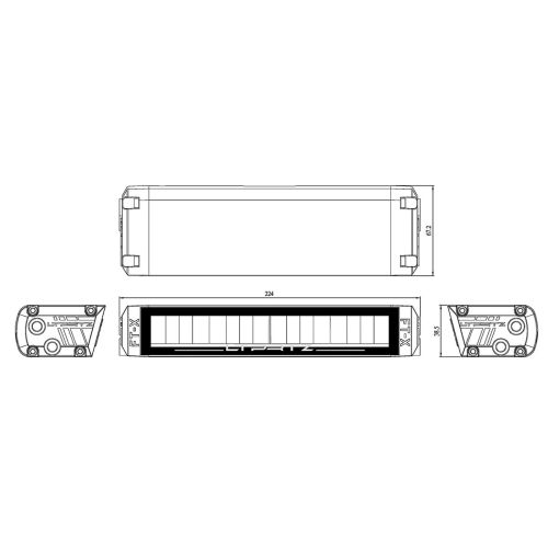 01-040-2023-0 LED Lightbar Zusatzscheinwerfer 30° FLOOD